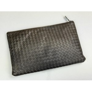 BOTTEGA VENETA INTRECCIATO LEATHER CLUTCH BOTTEGA VENETA INTRECCIATO LEATHER CLUTCH